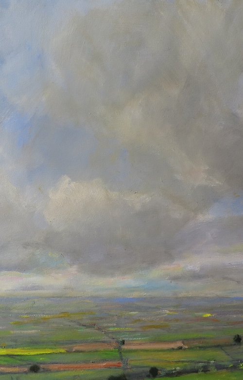 Wolds Sky, April 25 by Malcolm Ludvigsen