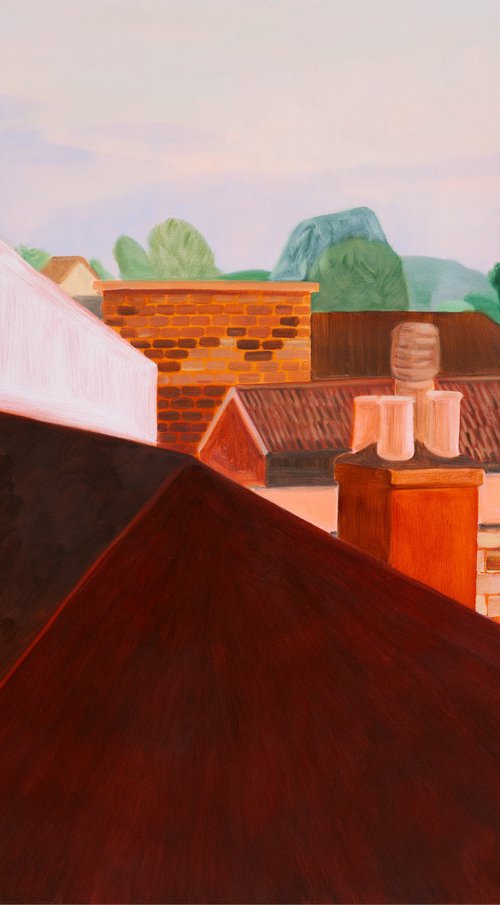 Surrey Rooftops by Ara Youn