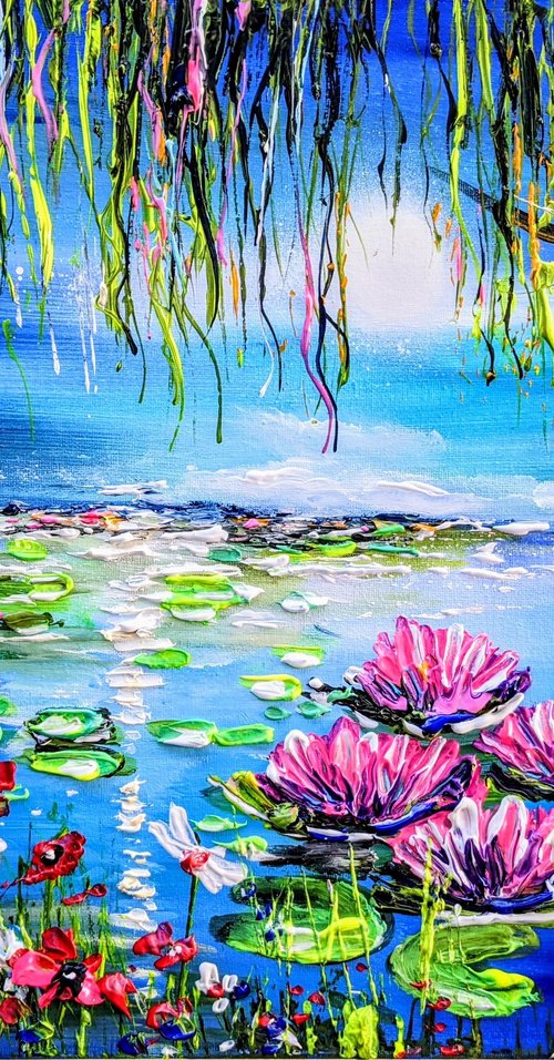 Water lilies by Evelina Vine