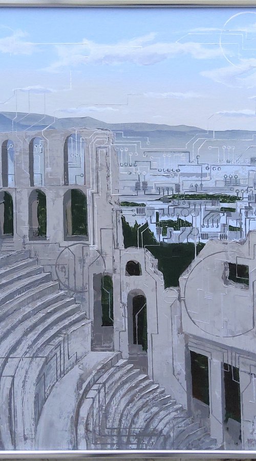Cloudmaker #13 (Athens) by Rebecca J. White