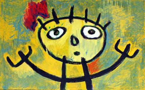 Tribute to Miró by Gabo Mendoza
