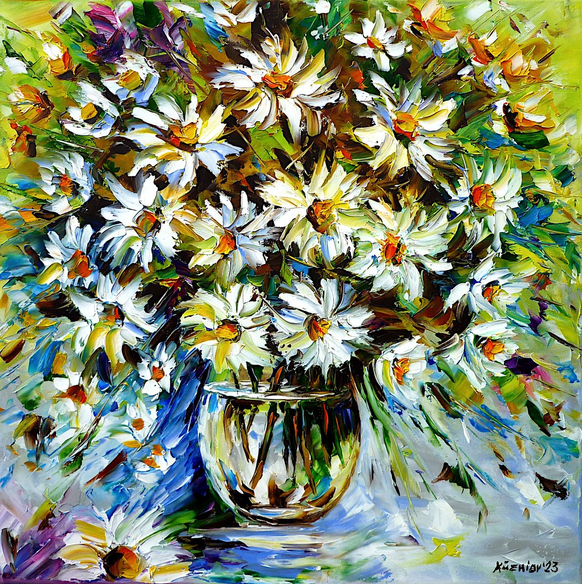Wild flower bouquet by Mirek Kuzniar
