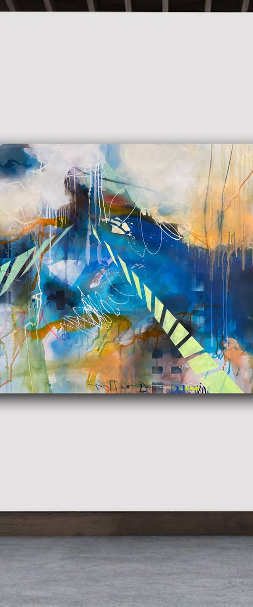 It is all a dream No.2 (120x160 cm) by Bea Schubert