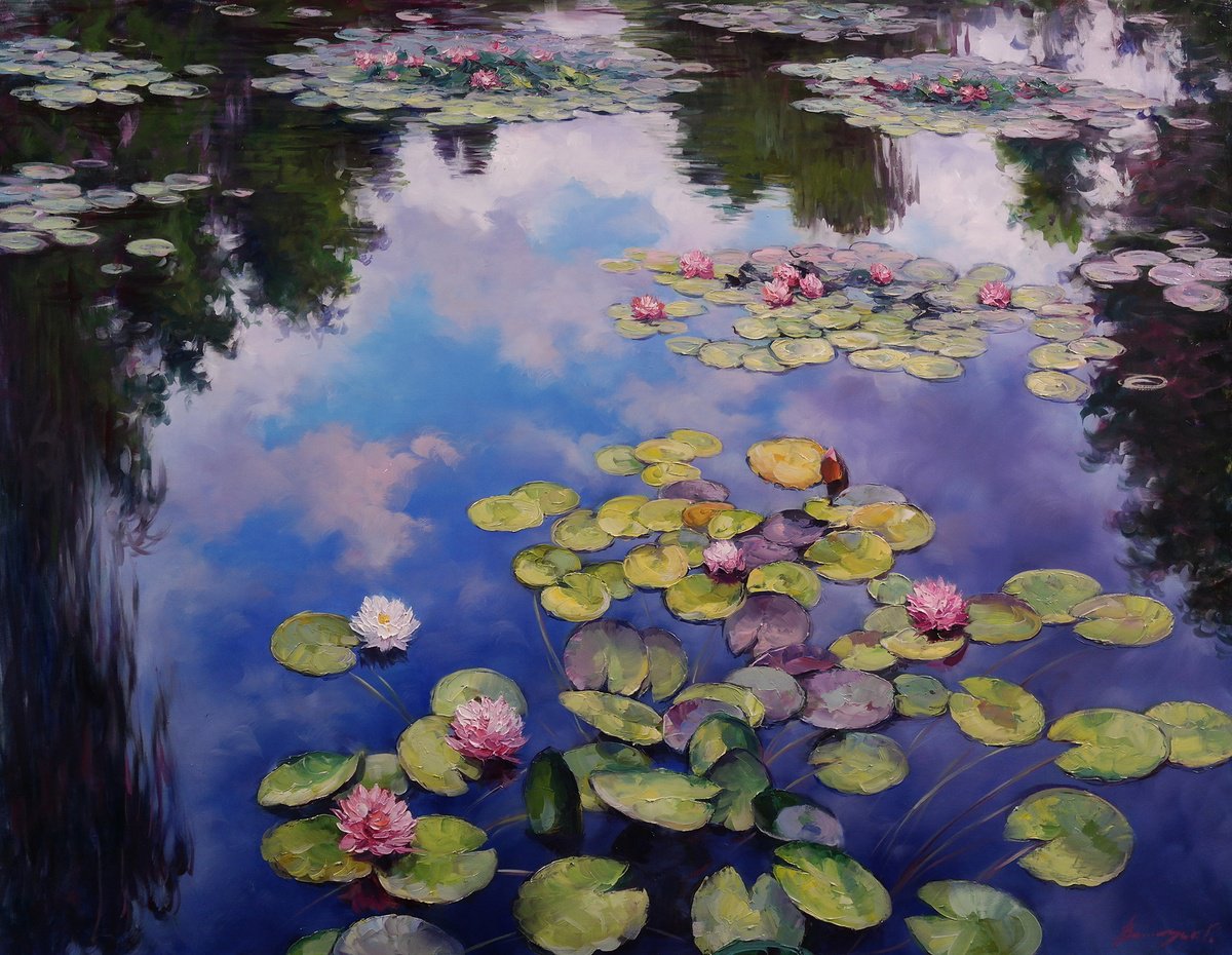 Pond by Gennady Vylusk