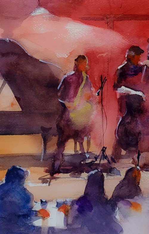 Red jazz caffè by Flavio Furlan