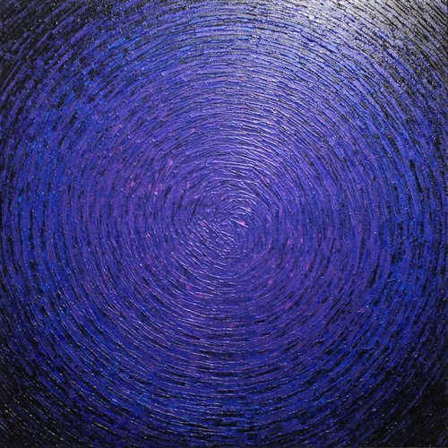 Blue purple shine by Jonathan Pradillon