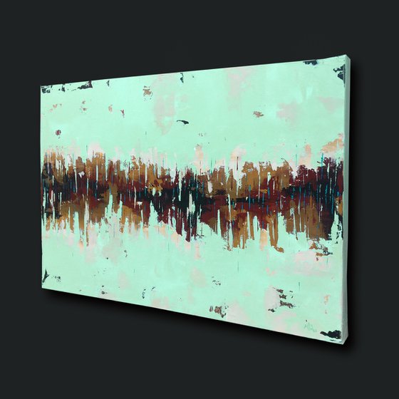 Horizontal Tear L1 - Abstract Painting