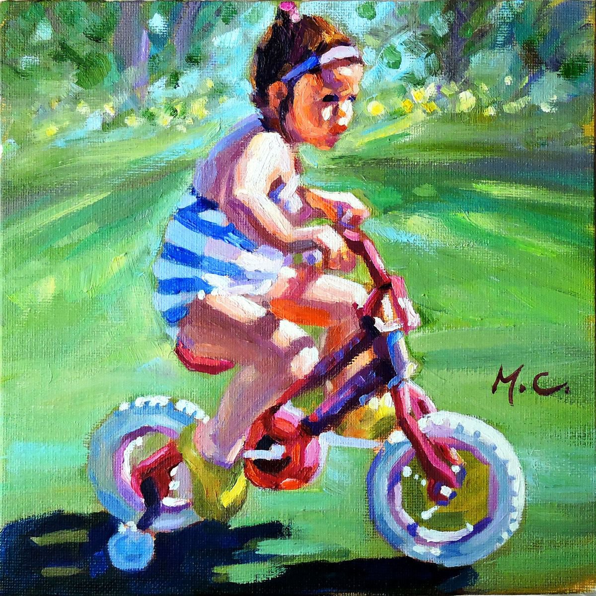 Cycling by Michelle Chen