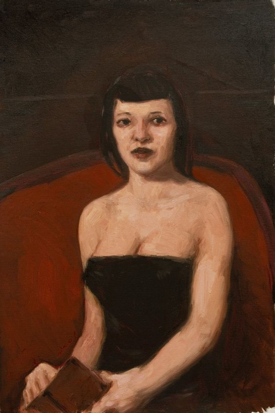classical portrait of a woman