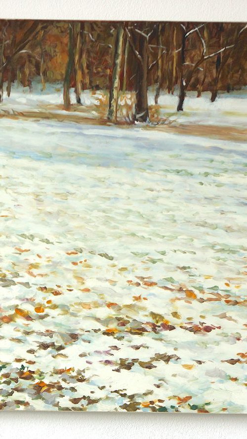 winter landscape by Sergej Sologub