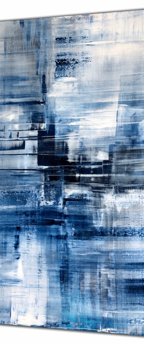 Sliding on Ice (XL 60x48in) by Robert  Tillberg