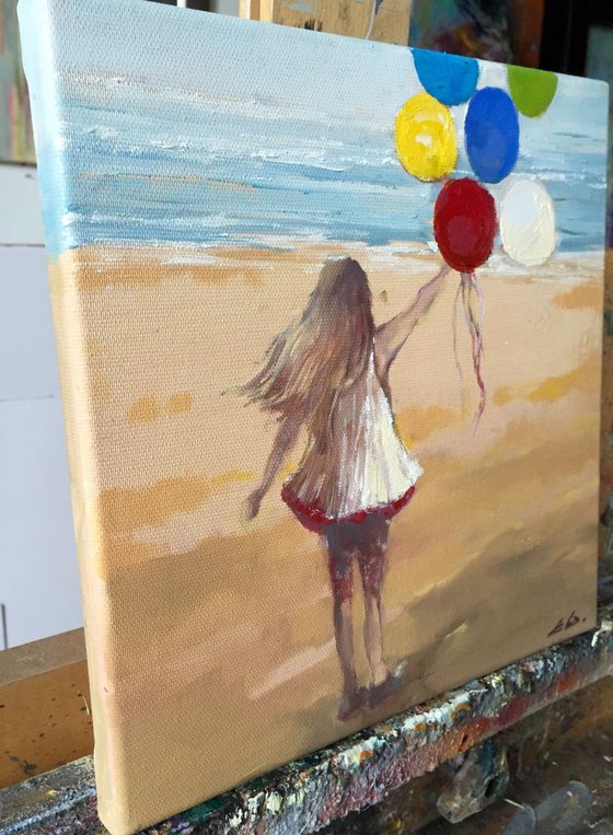 'Girl with balloon's'