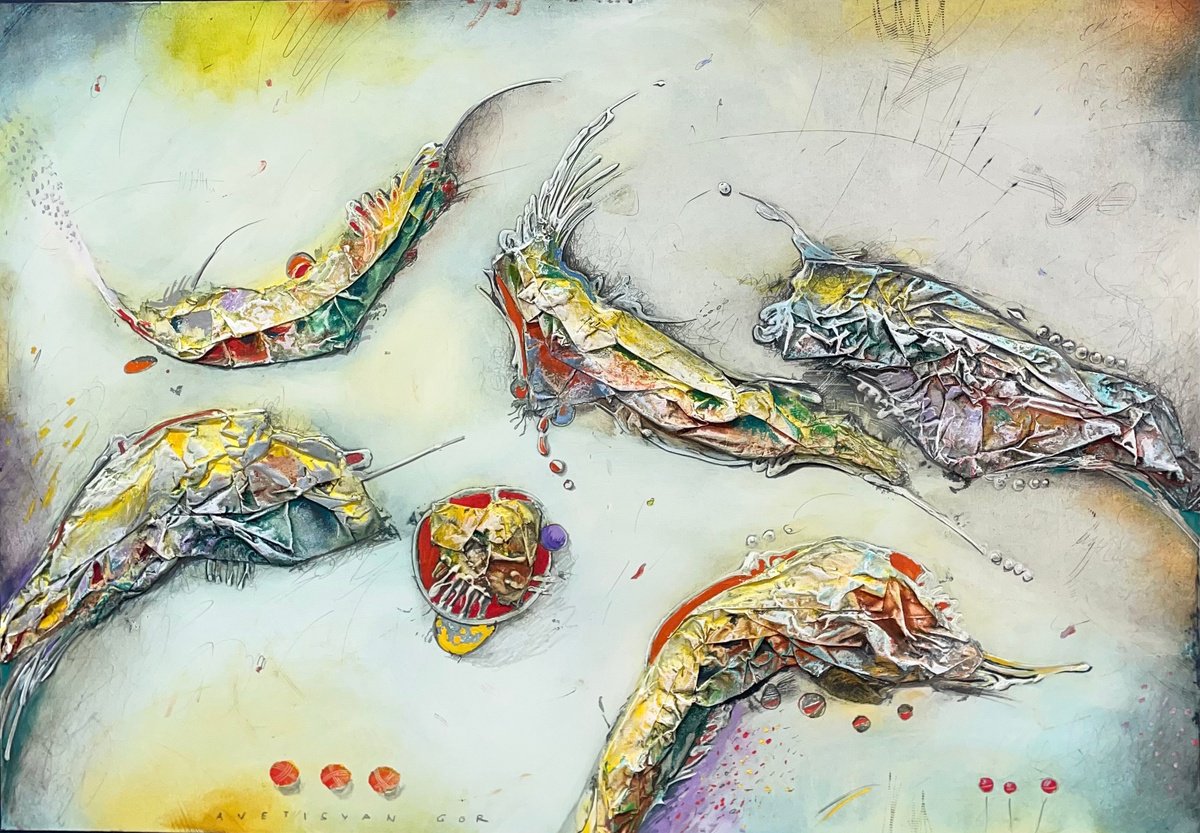 Deeper Present Of Life V By Gor Avetisyan, 20 X 14, Artwork For Sale On Artfinder