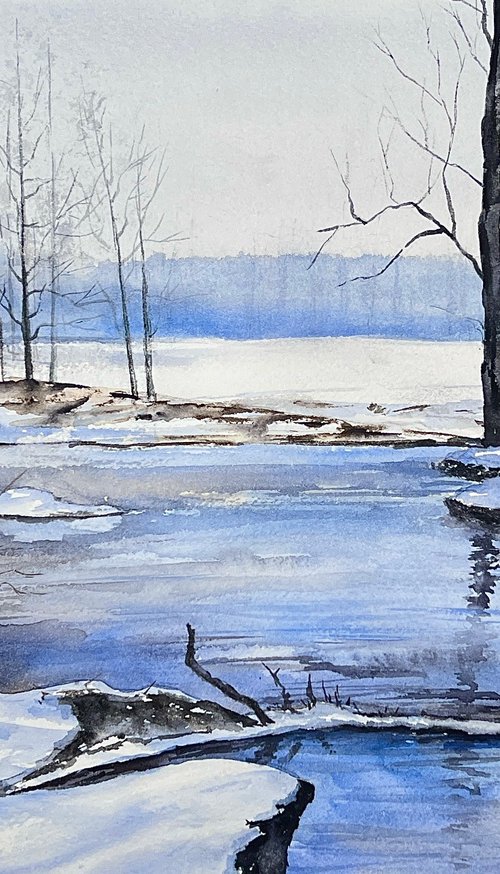 Winter Silence by Tetiana Koda