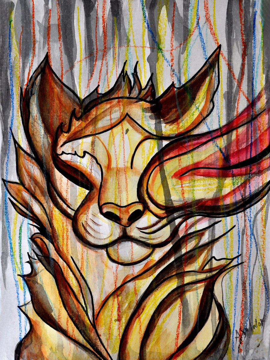 Fire Tiger by Alex Solodov