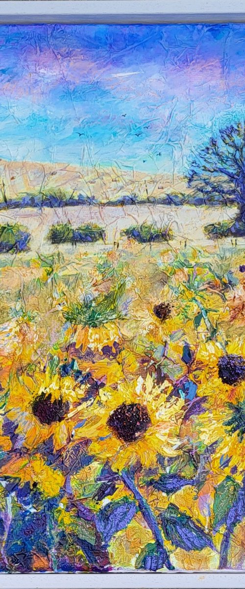 Sunflower Field by Michele Wallington