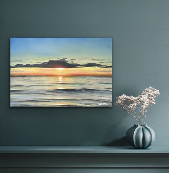 CONNECTION - SUNSET SEASCAPE 2022