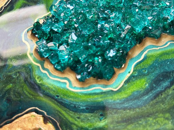 Little gem. Malachite series.