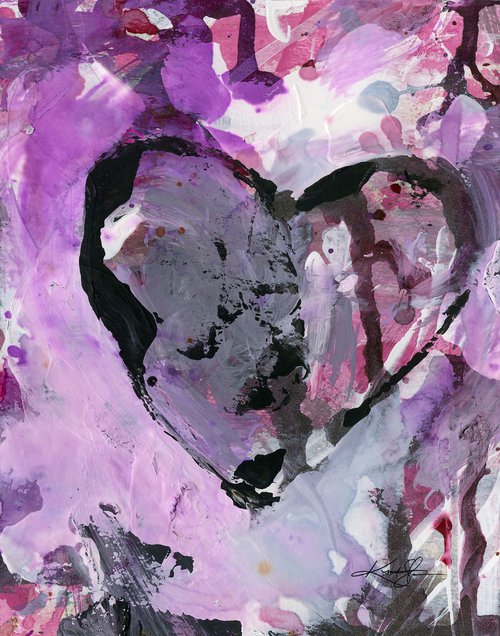 Spirit Of The Heart 10 - Mixed Media Painting by Kathy Morton Stanion by Kathy Morton Stanion