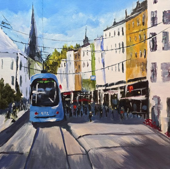 An ordinary day in town