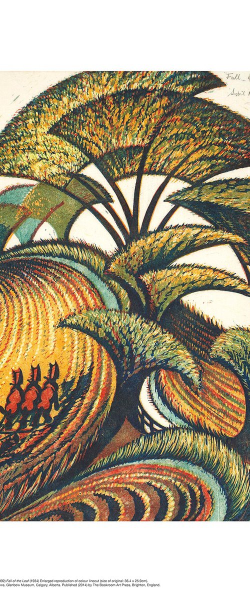 Fall of the Leaf by Sybil Andrews