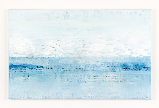 Blue abstract painting MD419