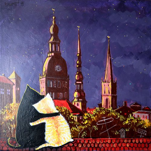 Love in the Night City. by Rakhmet Redzhepov