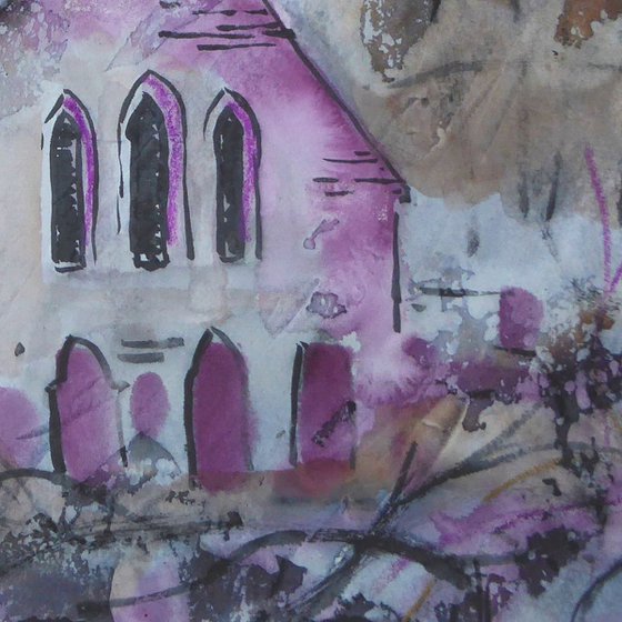 'St Brothen's, Llanfrothen' (Fundraising Artwork)