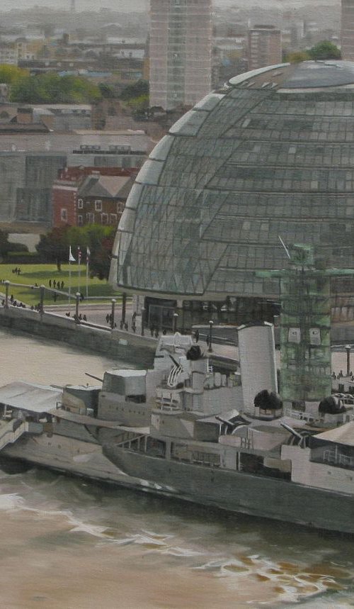 HMS Belfast: Pool of London by Alison Chambers