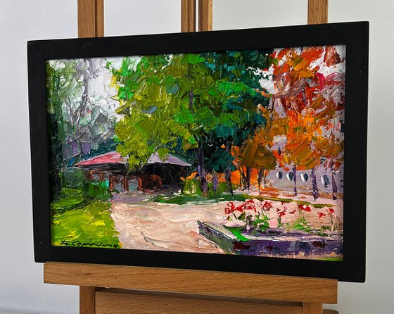 A Walk through the City Park