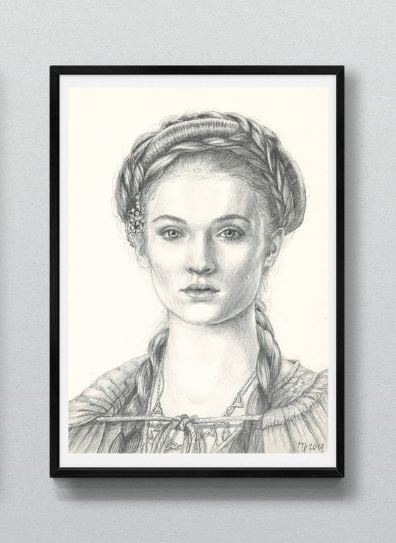 Portrait of Sophie Turner