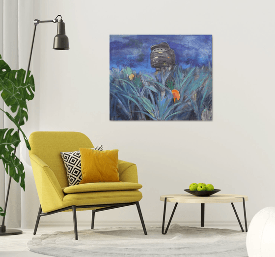 Hotel Salut. Kyiv. Night