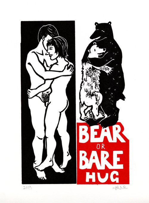 Bear or bare hug by alissa mihai