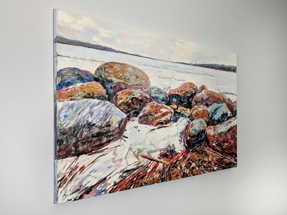 Frozen stones