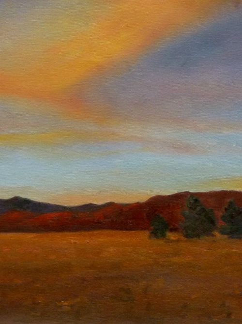 Sunrise over the Flatirons by Elizabeth B. Tucker