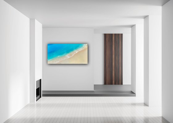 Welcome to my beach - ocean painting