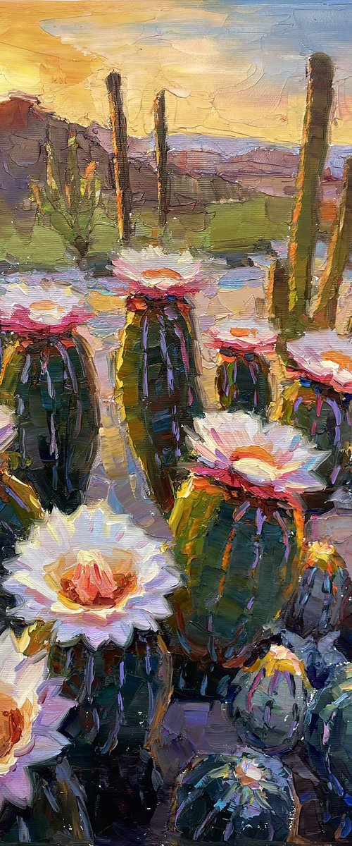 "White cactus " by Evgeny Chernyakovsky