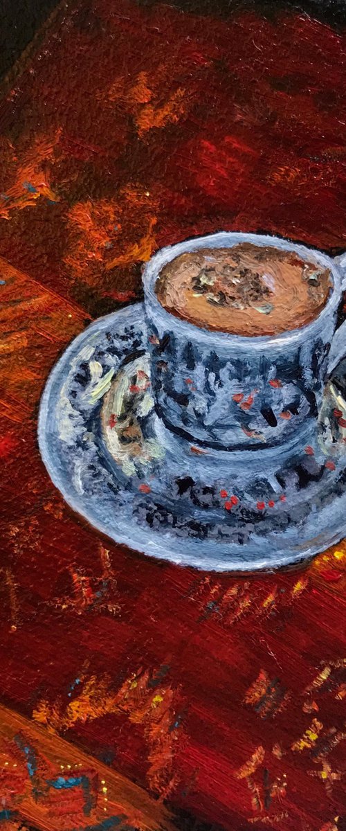 Turkish coffee 1 ISTANBUL collection of miniatures by Marina Deryagina