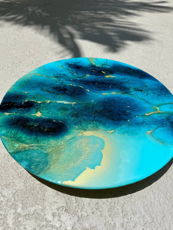 Golden Halo, Blue Depth #1