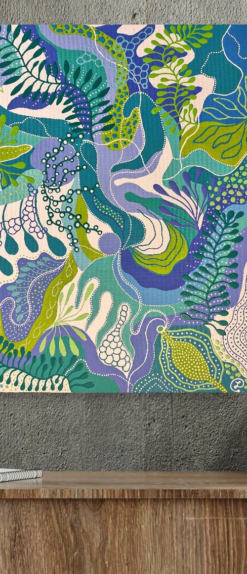 Ocean Garden by Oxana Lazari