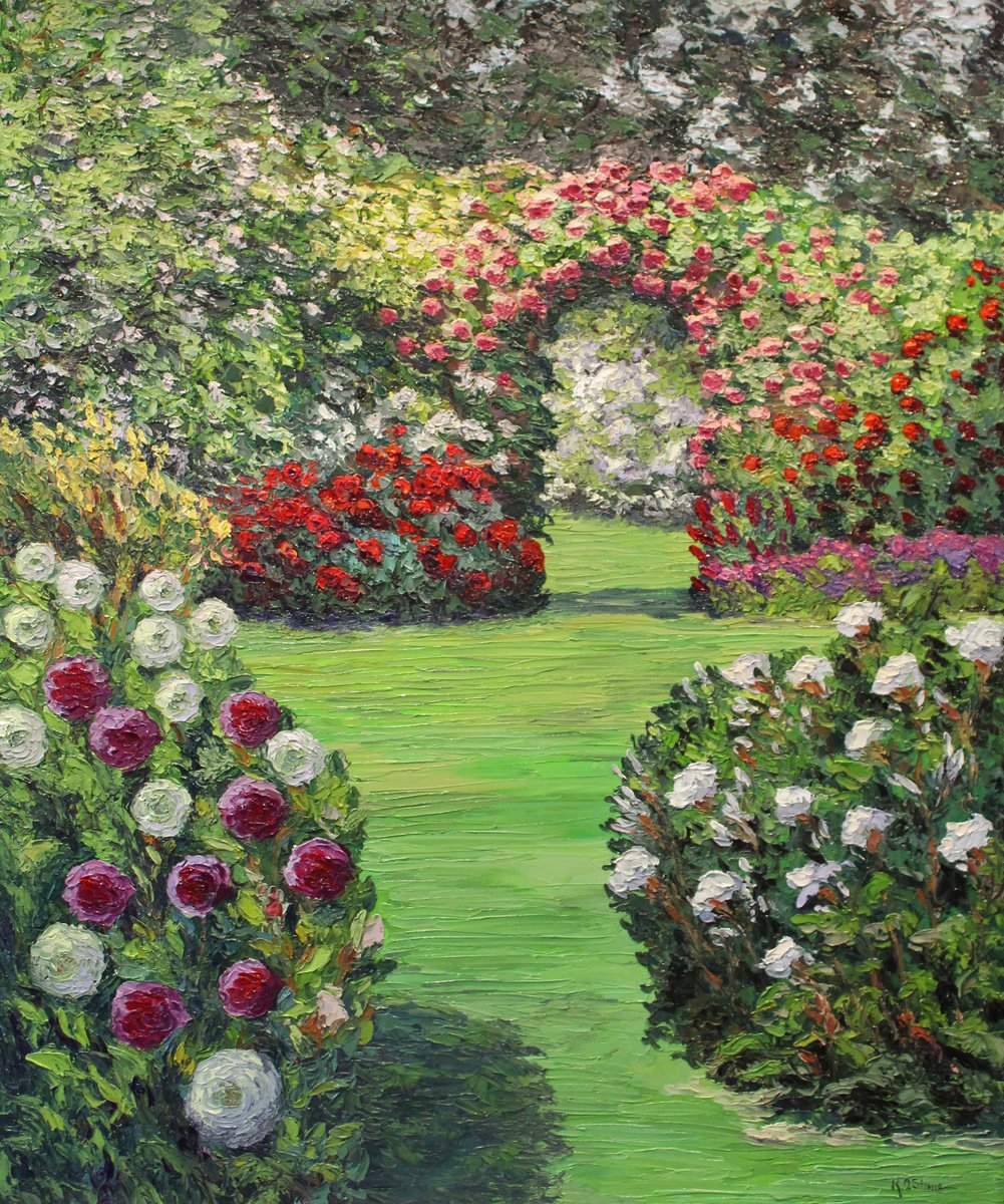 French Country Garden by Kristen Olson Stone