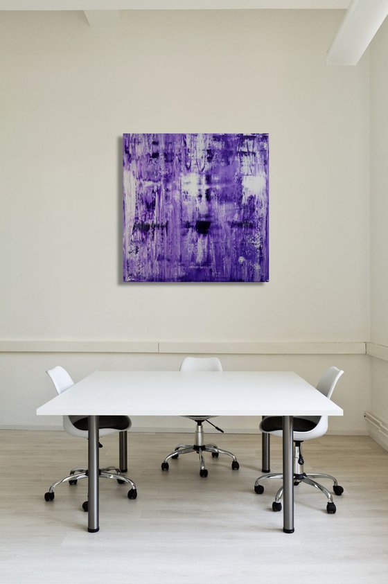 Purple Haze (aka. Scream Of The Ghost) (70 x 70 cm) (28 x 28 inches)