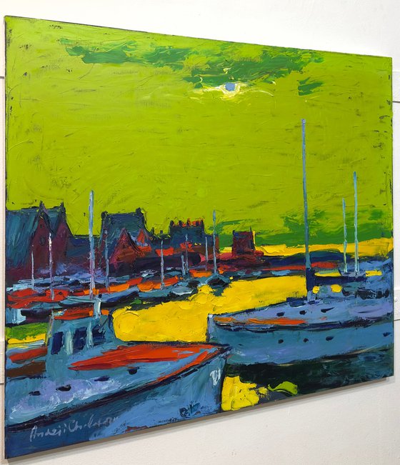 "Silence of the sea breeze"