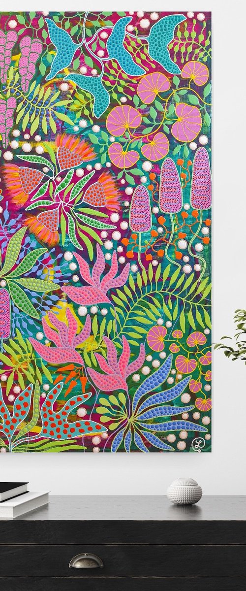 Tropical Garden by Oxana Lazari