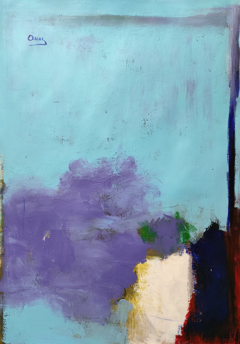 Abstraccion 9 By Oscar Alvarez Pardo, 25 X 36, Artwork For Sale On Artfinder