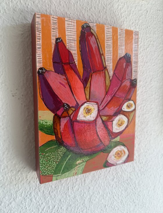 Red bananas