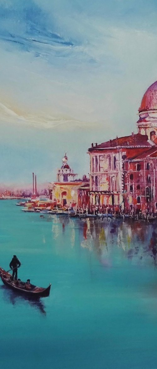 A Day In Venice by Mel Davies Original Art