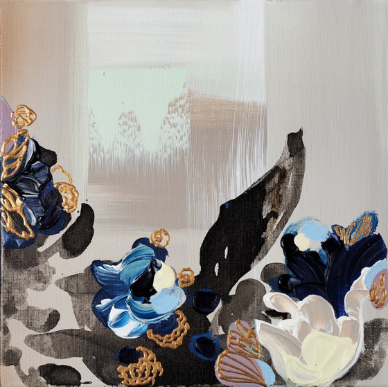 Lingering Davana Quadriptych