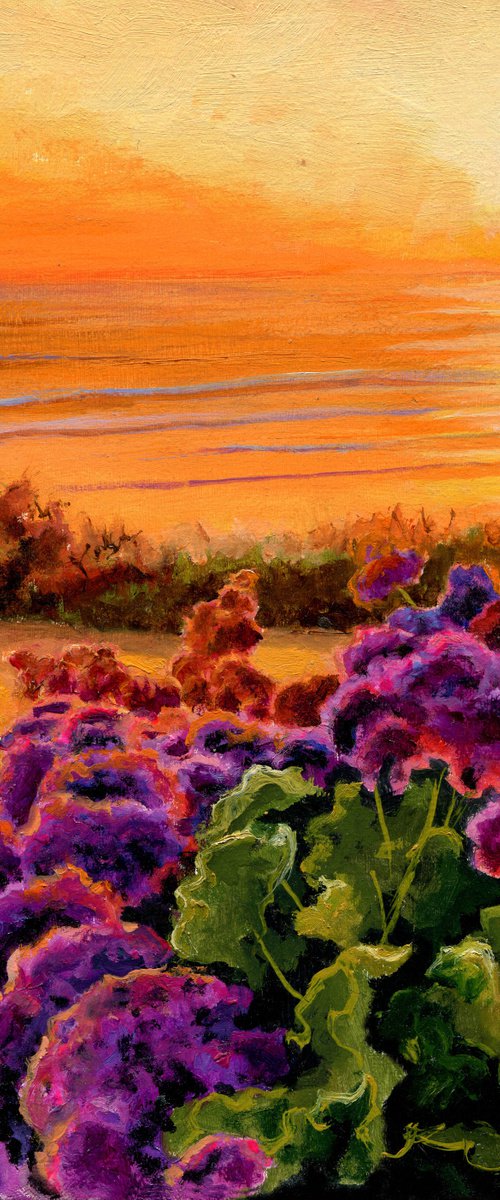 'Flowers by the sea' by Lucia Verdejo