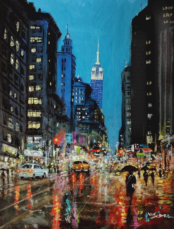 New York City in Rain, 60